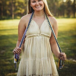 Yellow beautiful dress